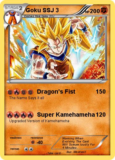 Pokemon Goku SSJ 3