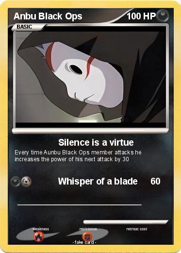 Pokemon Anbu Black Ops