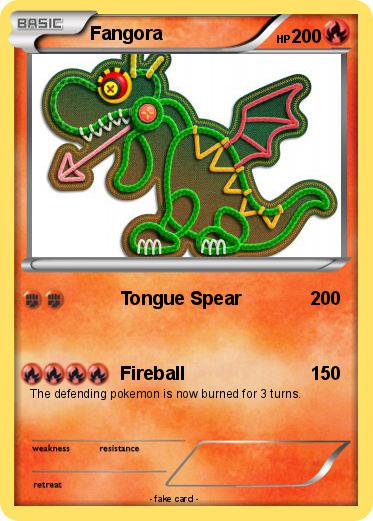 Pokemon Fangora
