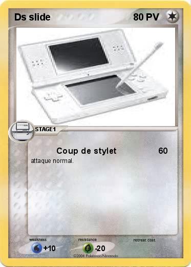 Pokemon Ds slide