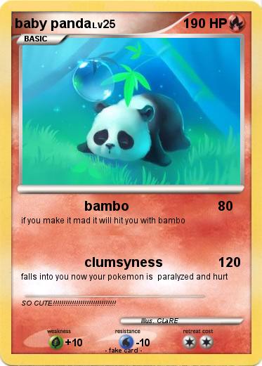 Pokemon baby panda