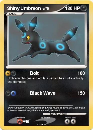 Pokemon Shiny Umbreon