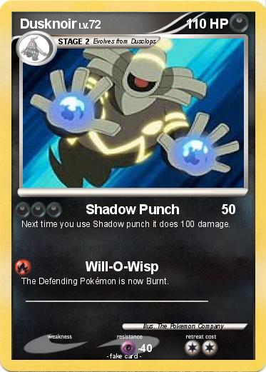 Pokemon Dusknoir