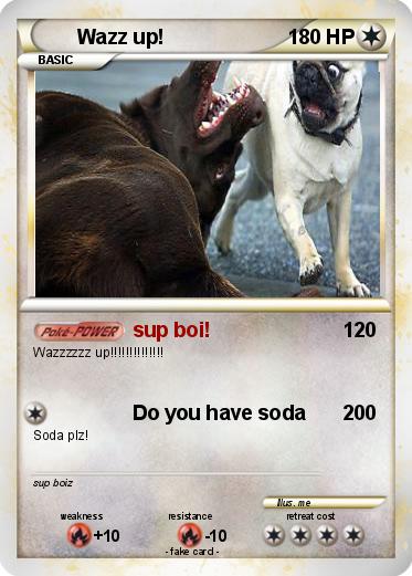 Pokemon Wazz up!