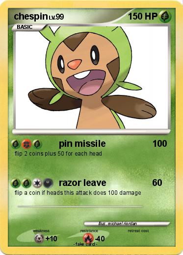 Pokemon chespin
