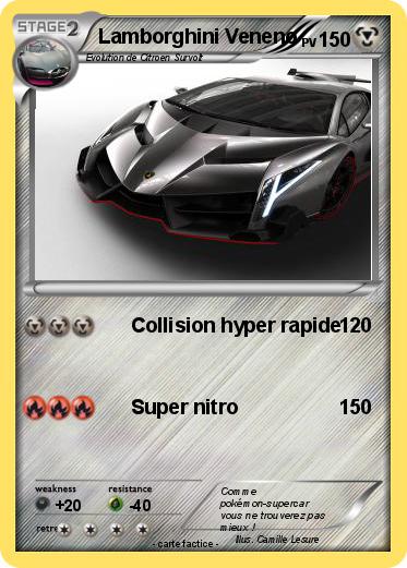 Pokemon Lamborghini Veneno