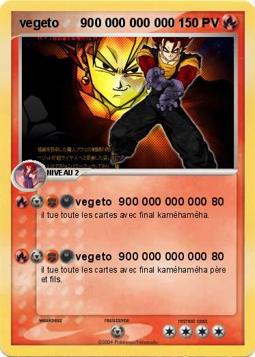 Pokemon vegeto      900 000 000 000