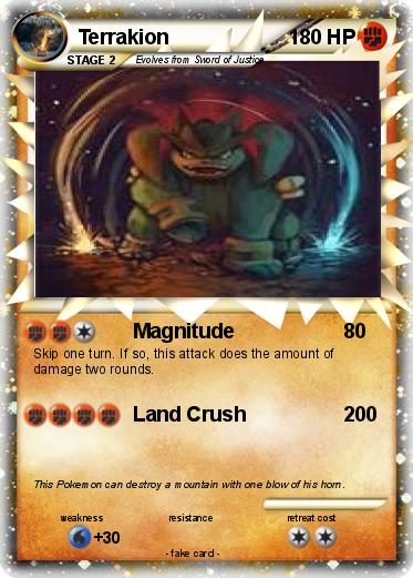 Pokemon Terrakion