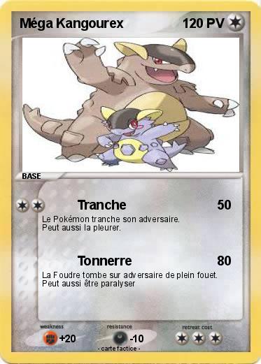 Pokemon Méga Kangourex