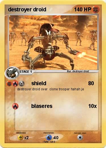 Pokemon destroyer droid