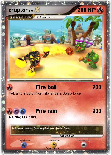 Pokemon eruptor