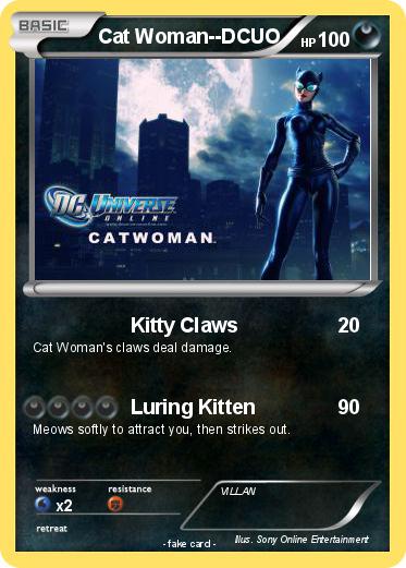 Pokemon Cat Woman--DCUO