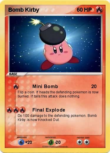 Pokemon Bomb Kirby