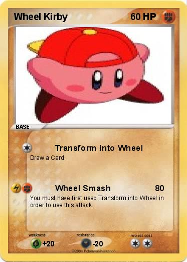 Pokemon Wheel Kirby