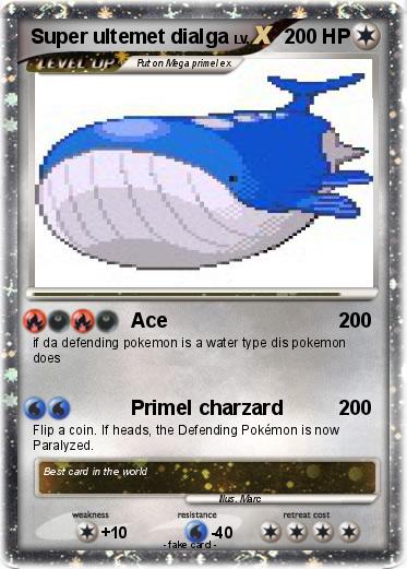 Pokemon Super ultemet dialga
