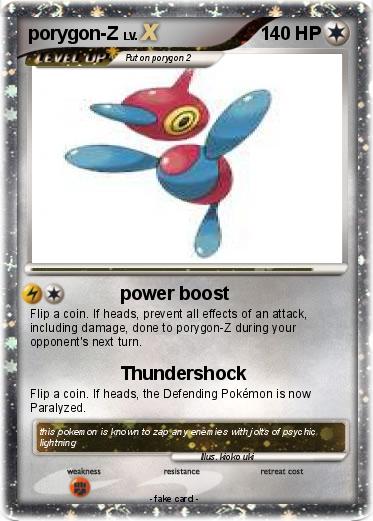 Pokemon porygon-Z
