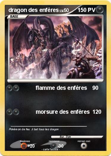 Pokemon dragon des enfères
