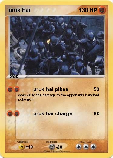 Pokemon uruk hai