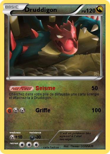 Pokemon Druddigon