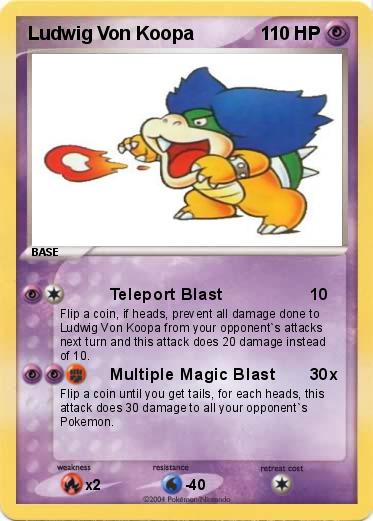 Pokemon Ludwig Von Koopa