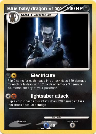 Pokemon Blue baby dragon