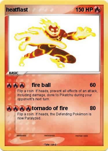 Pokemon heatflast