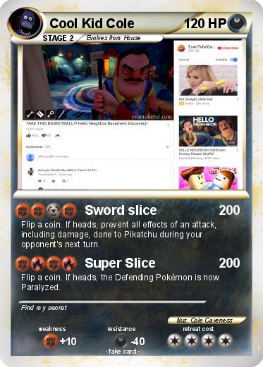 Pokemon Cool Kid Cole