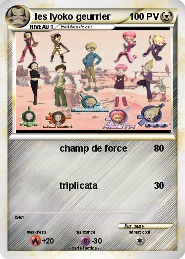 Pokemon les lyoko geurrier