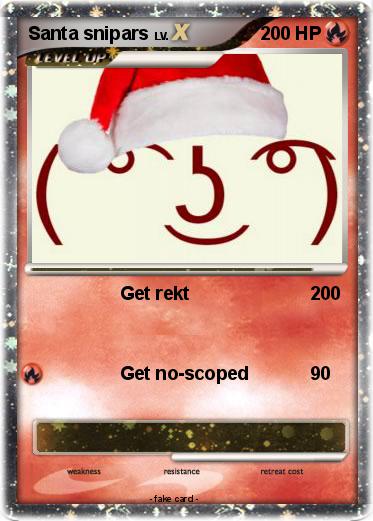 Pokemon Santa snipars
