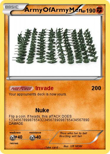 Pokemon ArmyOfArmyMen