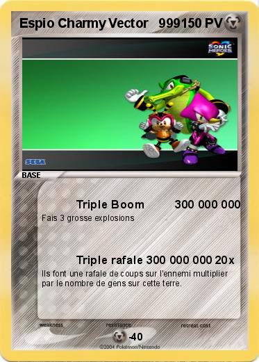 Pokemon Espio Charmy Vector   999