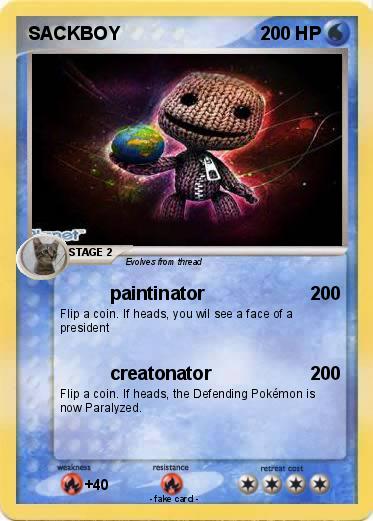 Pokemon SACKBOY