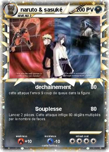Pokemon naruto & sasuké