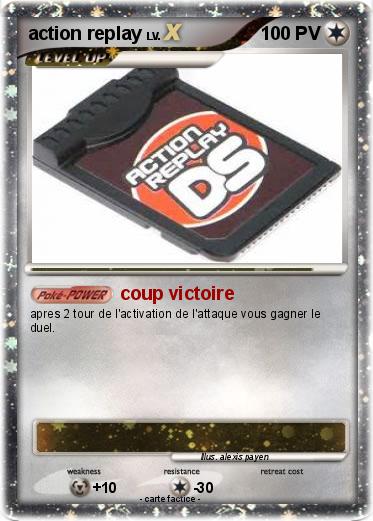 Pokemon action replay