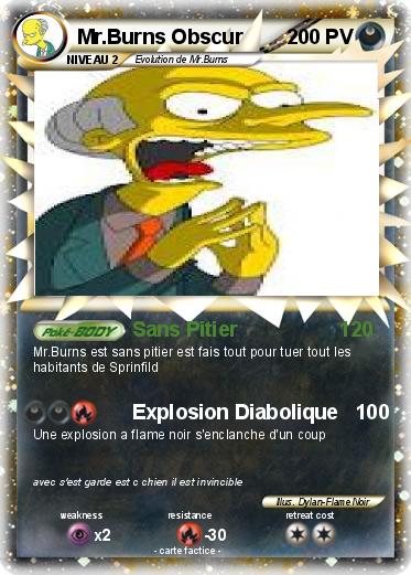 Pokemon Mr.Burns Obscur