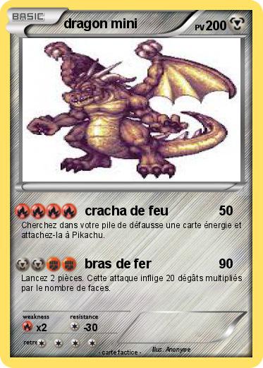 Pokemon dragon mini