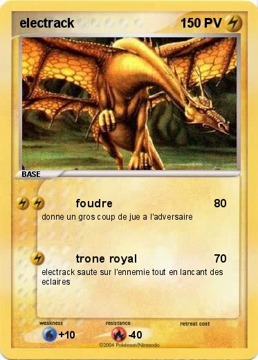Pokemon electrack