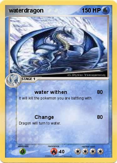 Pokemon waterdragon