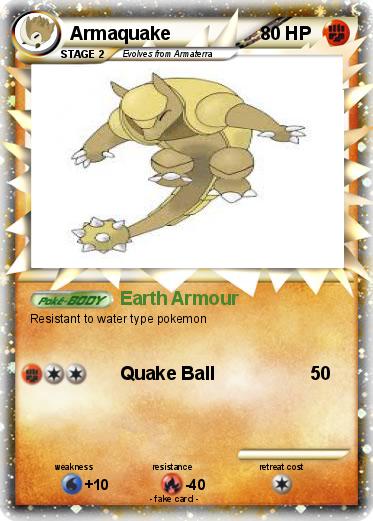 Pokemon Armaquake