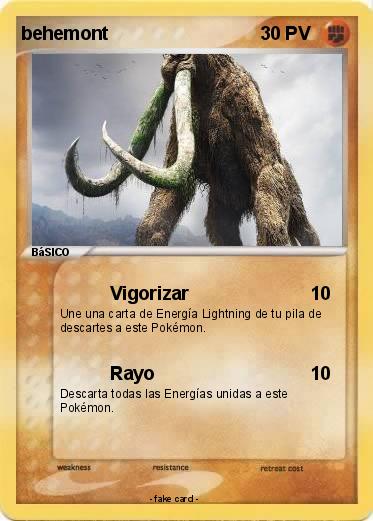 Pokemon behemont