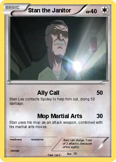 Pokemon Stan the Janitor