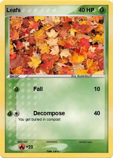 Pokemon Leafs