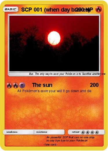 Pokemon SCP 001 (when day brakes)
