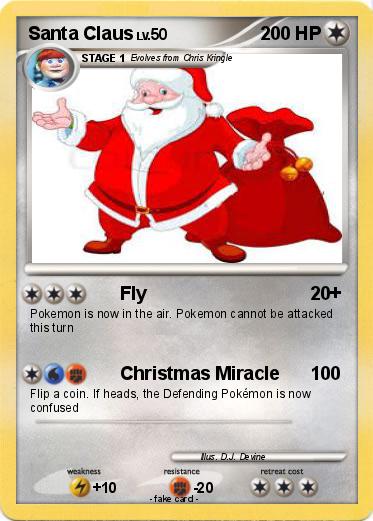 Pokemon Santa Claus