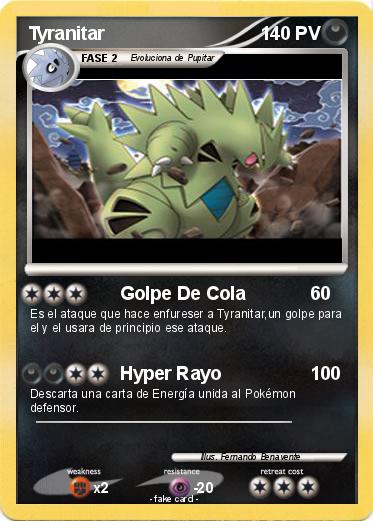 Pokemon Tyranitar