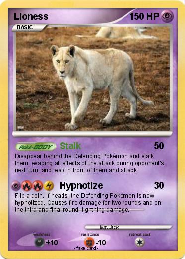 Pokemon Lioness
