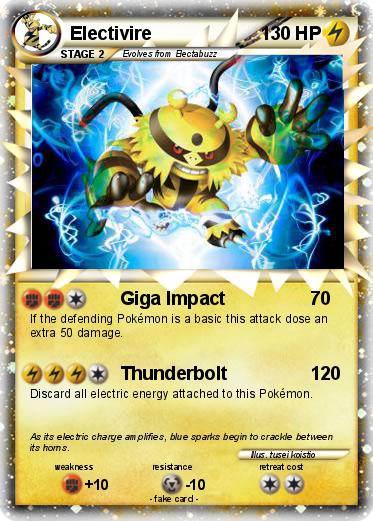 Pokemon Electivire