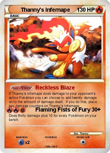 Pokemon Thanny's Infernape