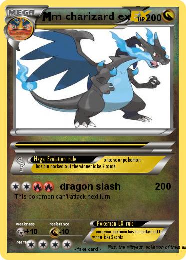 Pokemon m charizard ex