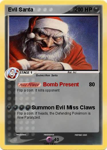 Pokemon Evil Santa